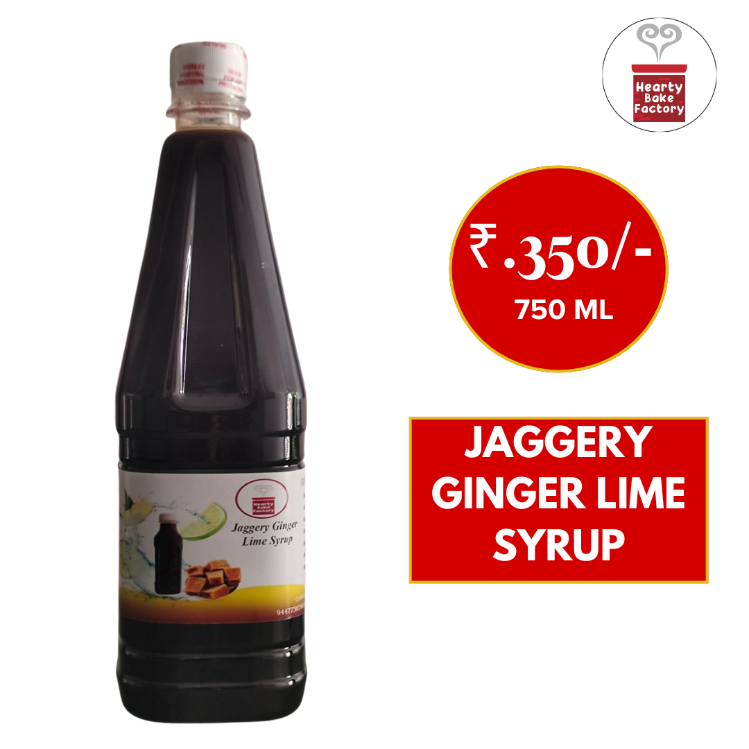 Jaggery Ginger Lime Syrup