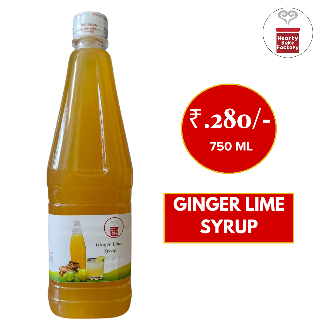 Ginger Lime Syrup