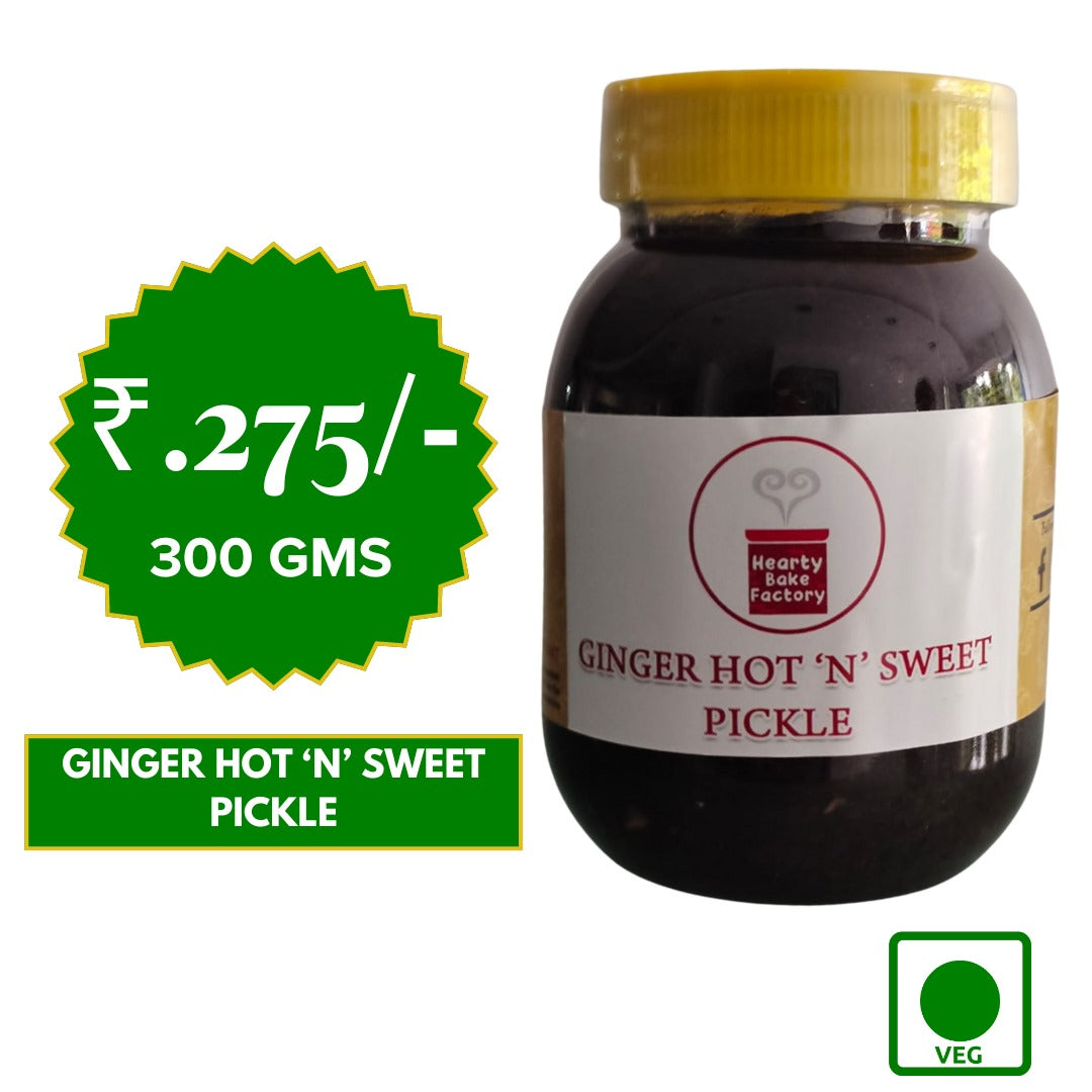 Ginger Hot and Sweet Pickle